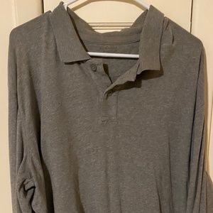 Long sleeve polo